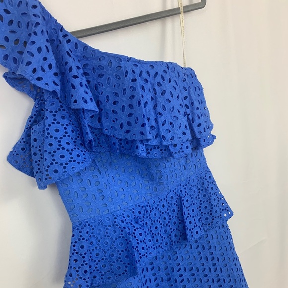 Lily Pulitzer Josey Eyelet One-Shoulder Dress - Picture 7 of 11